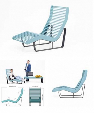 Sun lounger «JOY»